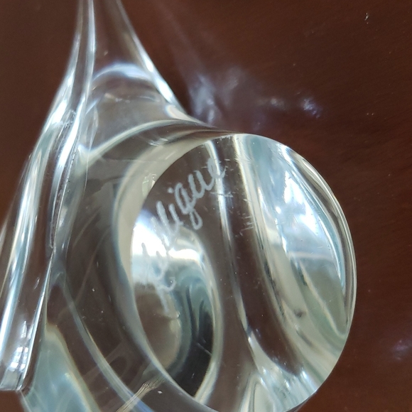 Zellique Hand Blown Glass Art Bird - Picture 7 of 7